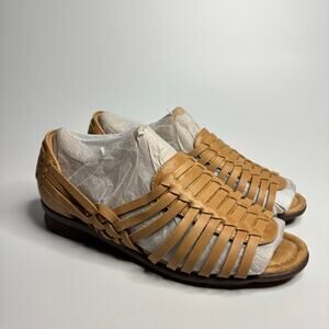 Comfortiva Putnam Leather Loafers Sandals in New Caramel (Wide)